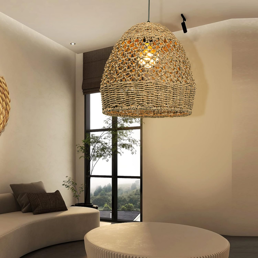 Artibrannan Rattan Woven Basket Pendant Light