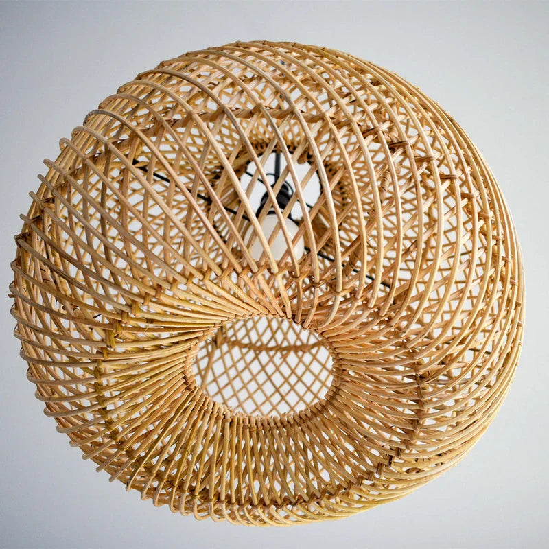 Batcheller Ball Rattan Pendant Light Basket Weave