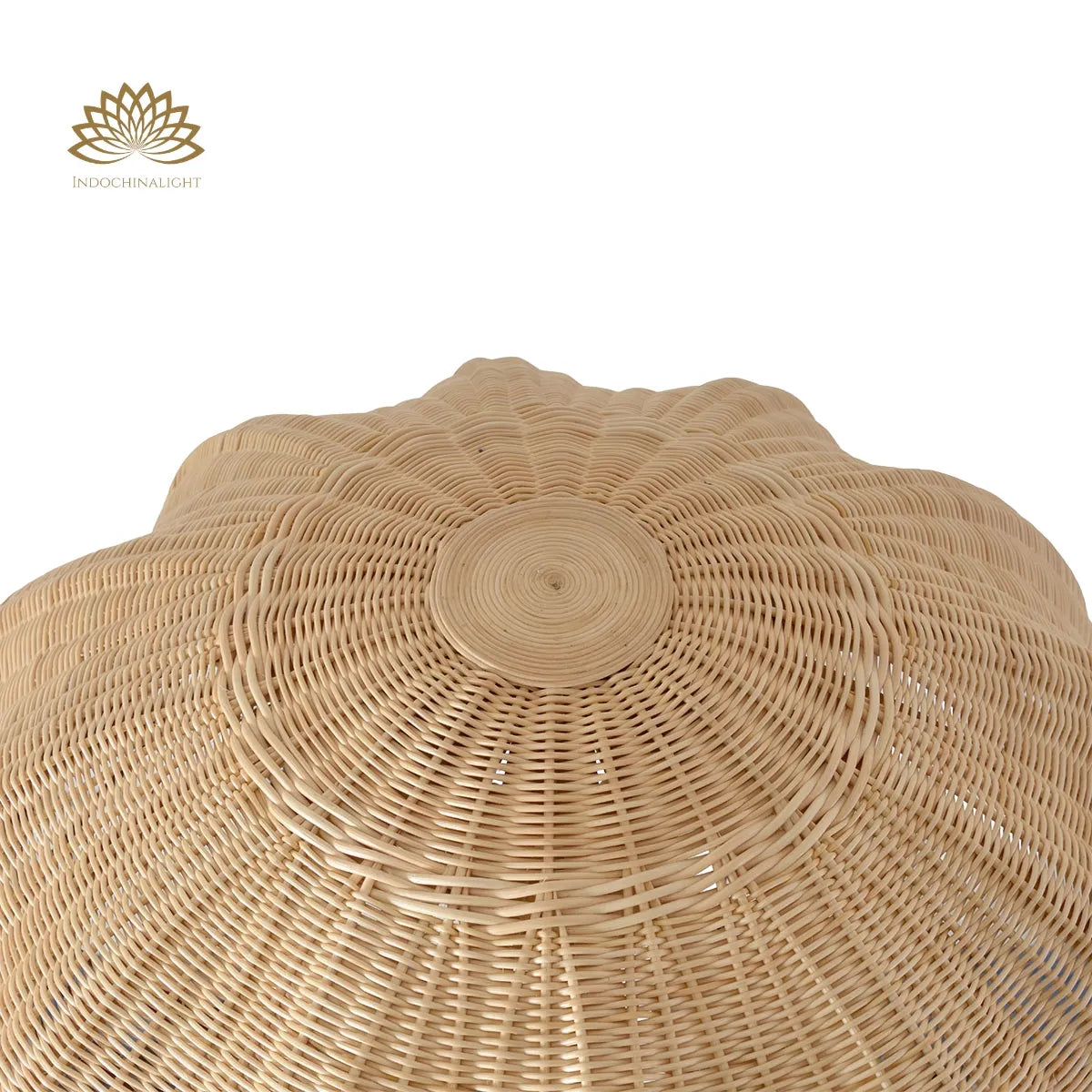 Soane Wicker Rattan Daisy Hanging Light
