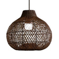 Batcheller Ball Rattan Pendant Light Basket Weave