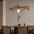 Arteriors Waverly Brown Rattan Pendant Light