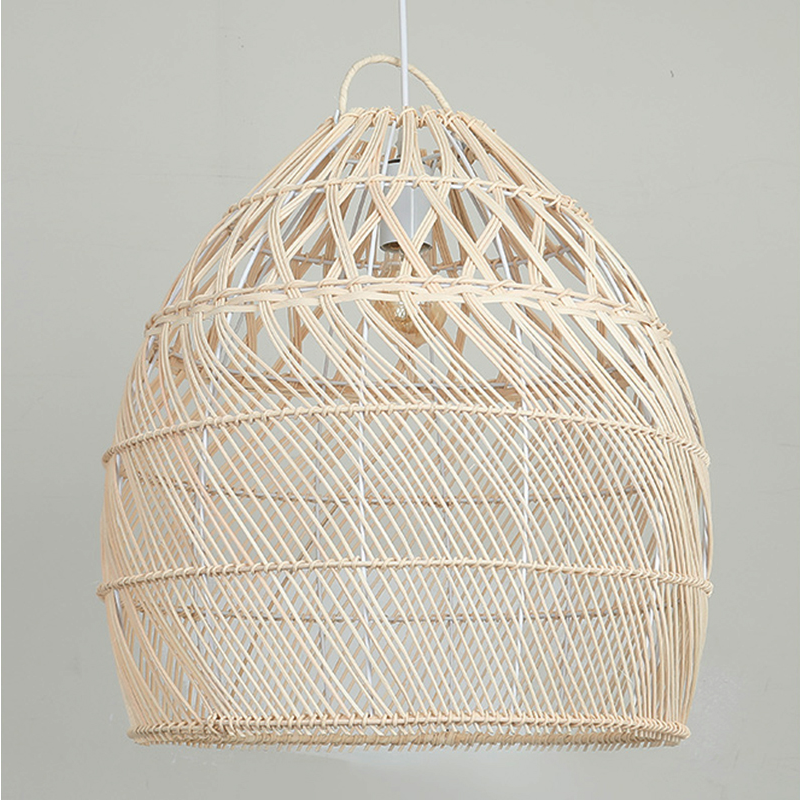 Perio Rattan Basket Pendant Light