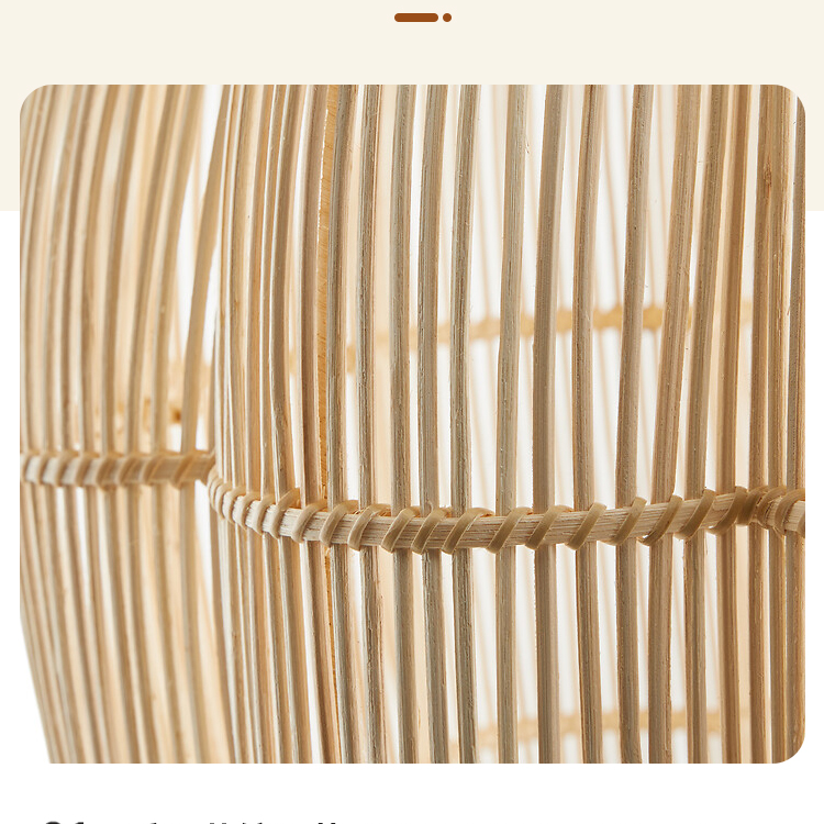 Dankia Coastal Rattan Pendant Light For Kitchen Island