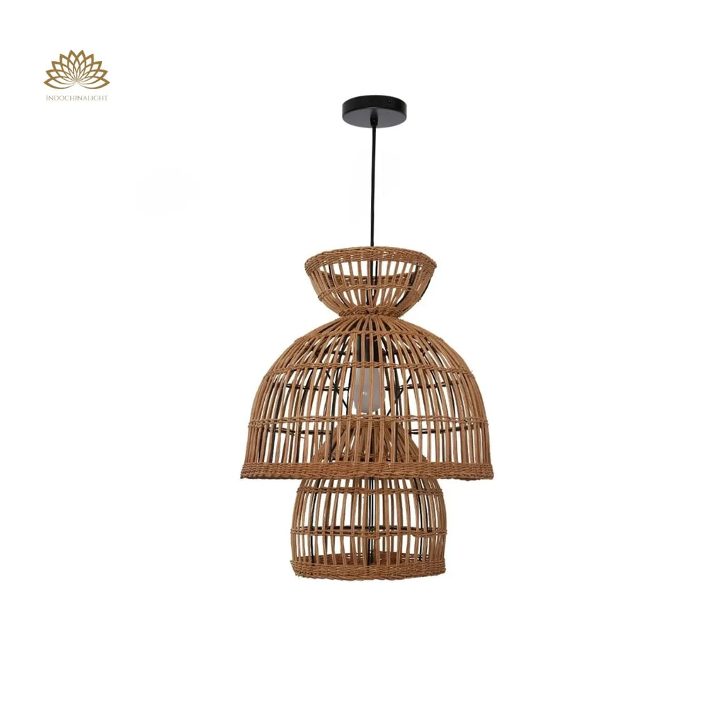 Boira II Rattan Pendant Light 16 Inches