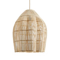 Dankia Coastal Rattan Pendant Light For Kitchen Island