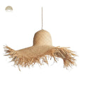 Hawaiian Rattan Pendant Light