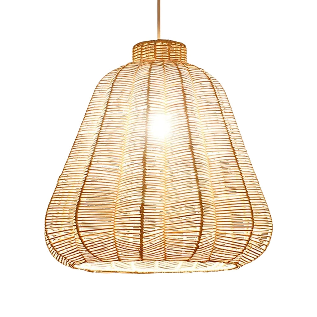 Kmart Black Wicker Rattan Pendant Light
