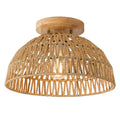 Kojanyu Woven Dome Rattan Ceiling Light