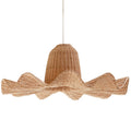 Luna Wicker Rattan Pendant Light