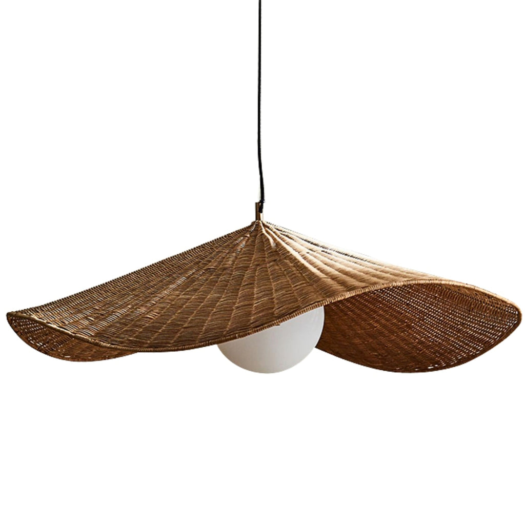 Matara Woven Wicker Rattan Pendant Light