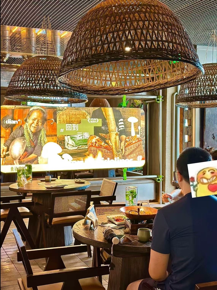 Neroweave Extra Large Black Dome Rattan Pendant Light