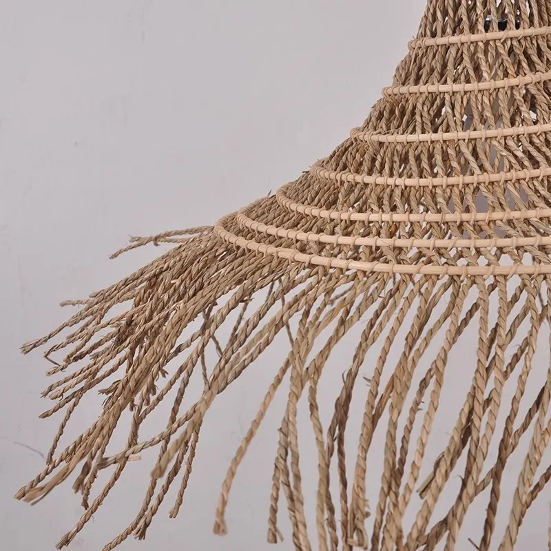 Pipa Coastal Rattan Kitchen Pendant Light