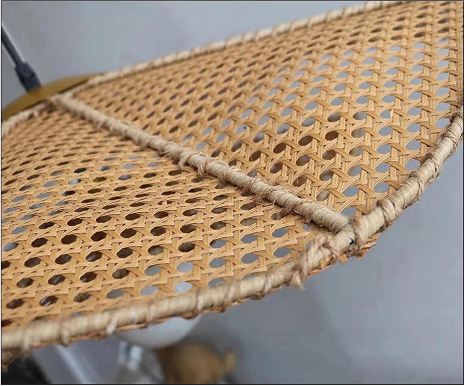 Lotus Leaf Rattan Pendant Light