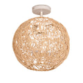 Sucada Round Rattan Ceiling Light Fixture