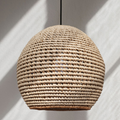 Wekiva Globe Rattan Basket Pendant Light