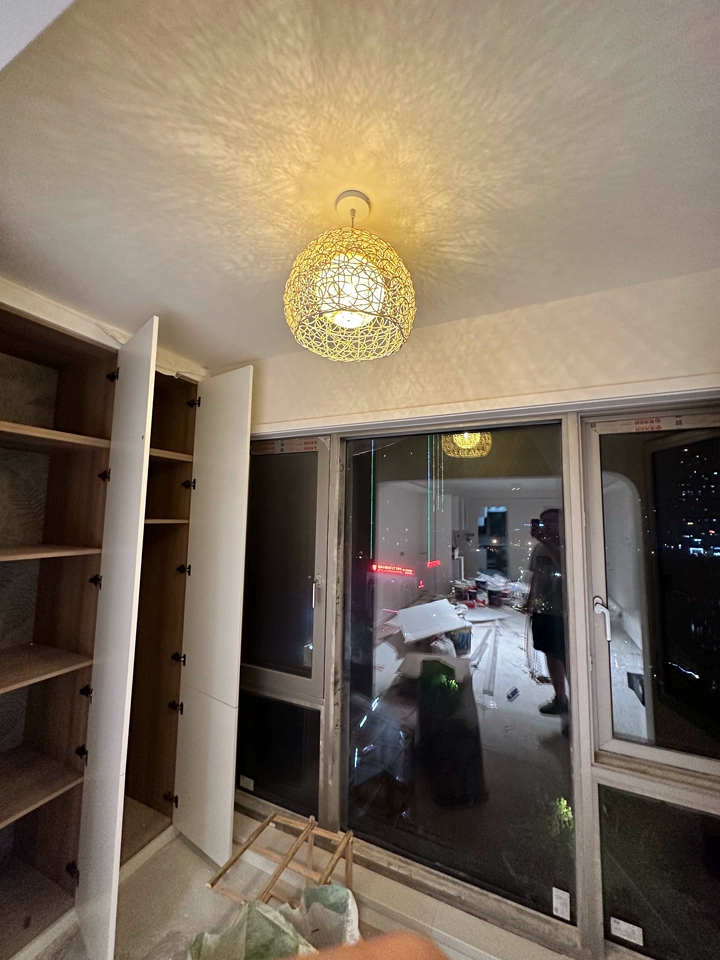 Peynir Rattan Basket Pendant Light Small